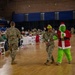 U.S. National Guard service members enjoy a holiday luncheon in Washington, D.C.