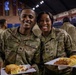 Mississippi Army National Guard Soldiers take a picture together during a holiday luncheon