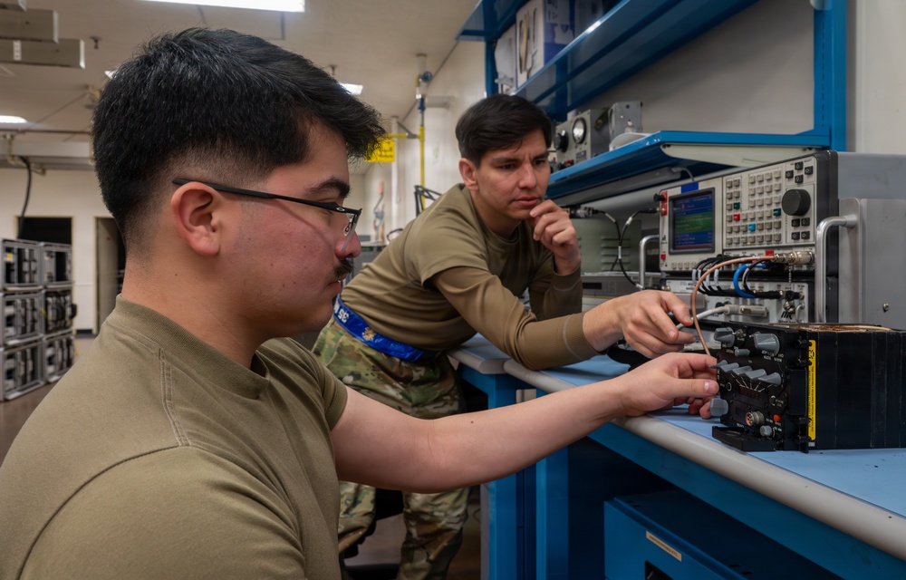 35th Fighter Wing Avionics Backshop