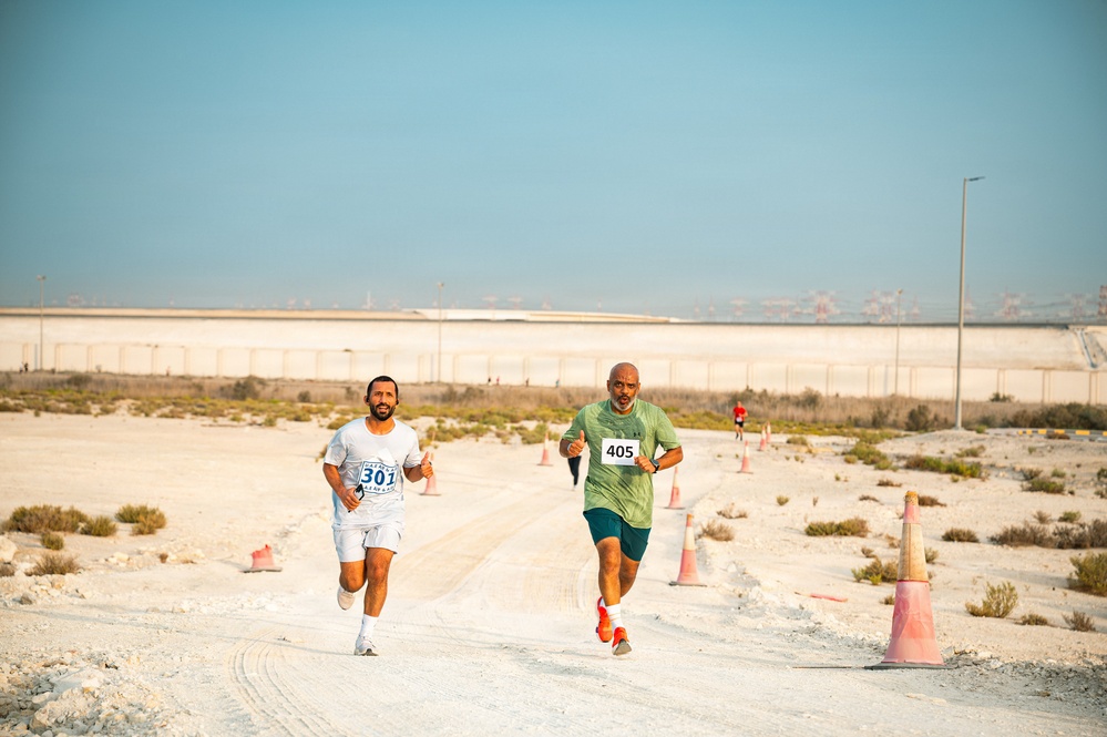 U.S. - Emiratis Run Together
