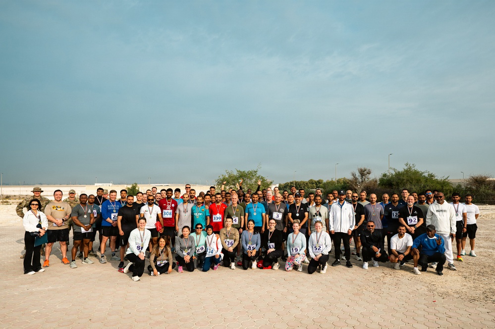 U.S. - Emiratis Run Together