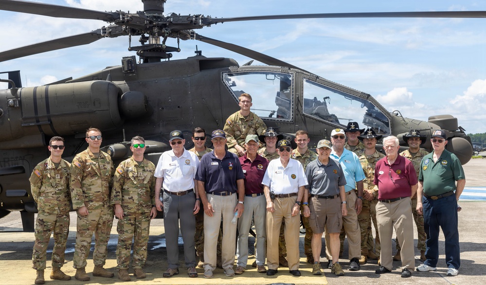 Vietnam Helicopter Pilots Association tour Hunter Army Airfield