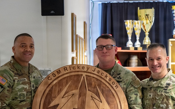 Command Sgt. Maj. Jackson Recognized for Service