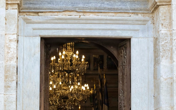 NSA Souda Bay Joins Host Nation in Celebrating Epiphany Day