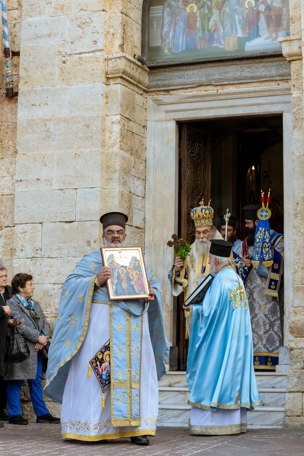 NSA Souda Bay Joins Host Nation in Celebrating Epiphany Day