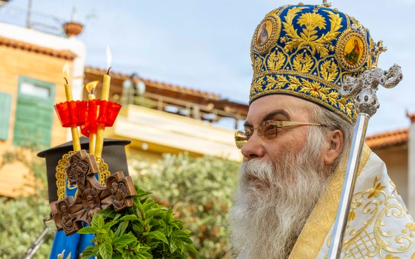 NSA Souda Bay Joins Host Nation in Celebrating Epiphany Day