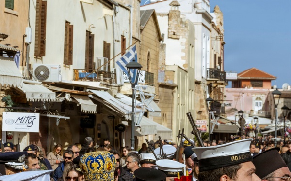 NSA Souda Bay Joins Host Nation in Celebrating Epiphany Day