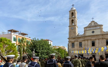 NSA Souda Bay Joins Host Nation in Celebrating Epiphany Day