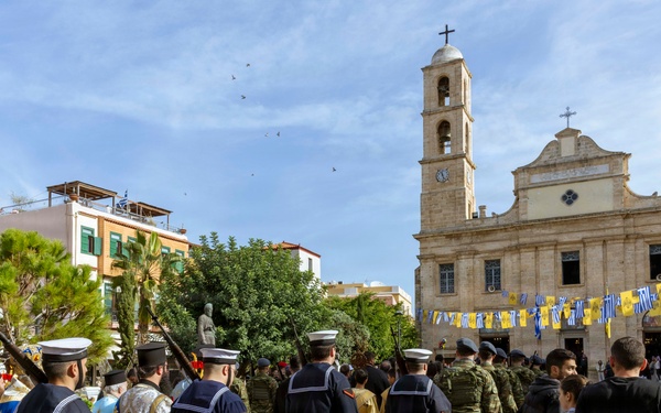 NSA Souda Bay Joins Host Nation in Celebrating Epiphany Day