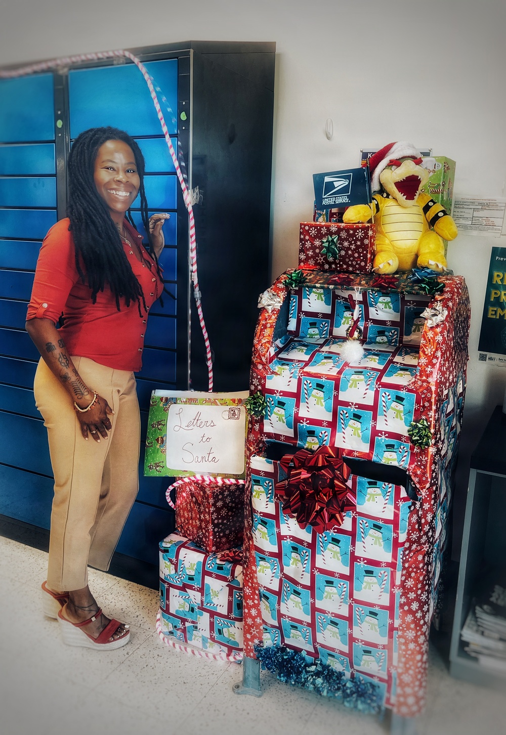 Letters from Santa at NAVSUP FLC Jacksonville site NS Guantanamo Bay