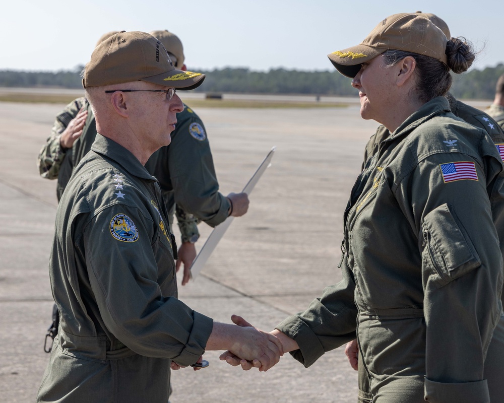 CNO, MCPON Visit NAS Pensacola