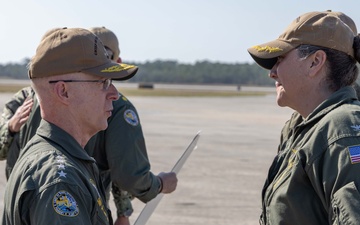 CNO, MCPON Visit NAS Pensacola