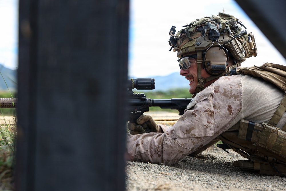 22nd MEU(SOC) | Long Bay Range in Camp Santiago During Deployment