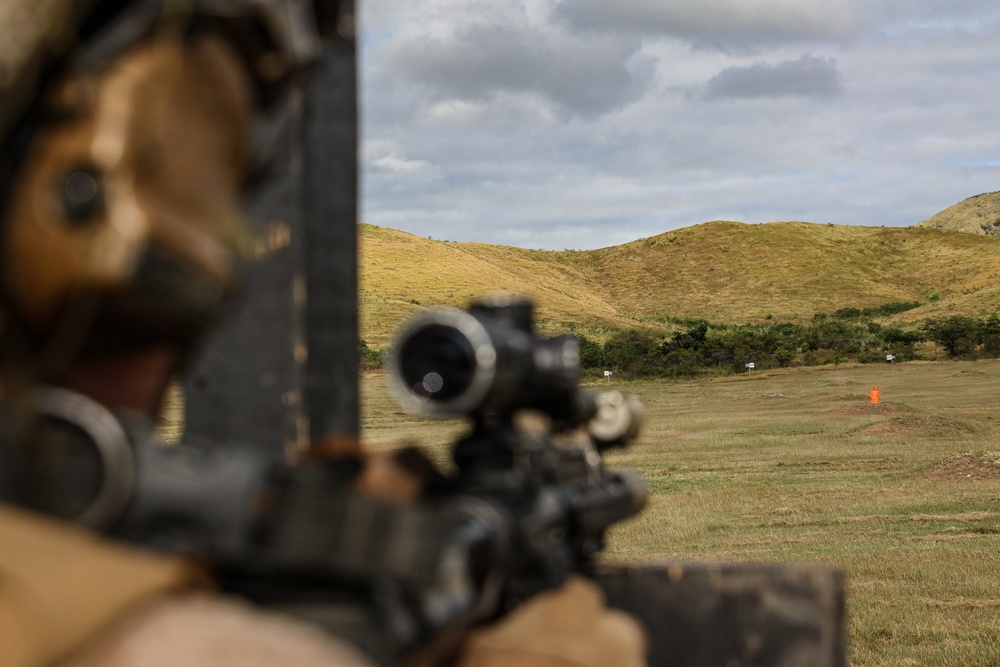 22nd MEU(SOC) | Long Bay Range in Camp Santiago During Deployment