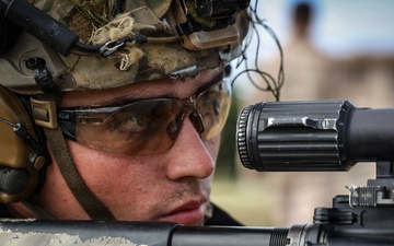 22nd MEU(SOC) | Long Bay Range in Camp Santiago During Deployment