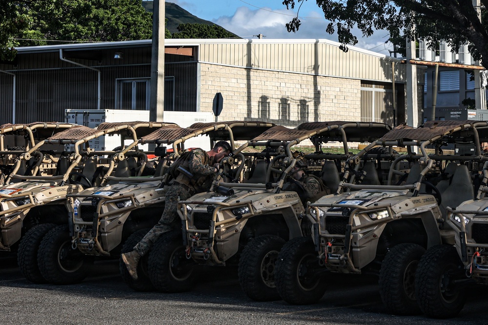 22nd MEU(SOC) | CLB 26 Convoy Route Recon in Camp Santiago During Deployment