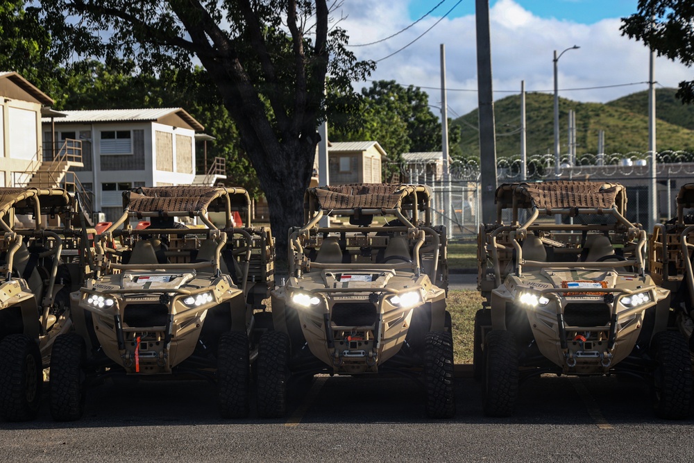 22nd MEU(SOC) | CLB 26 Convoy Route Recon in Camp Santiago During Deployment