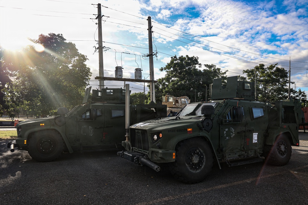 22nd MEU(SOC) | CLB 26 Convoy Route Recon in Camp Santiago During Deployment