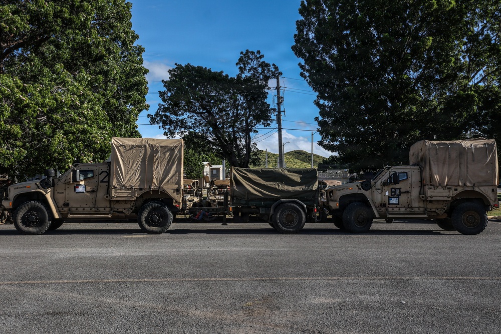 22nd MEU(SOC) | CLB 26 Convoy Route Recon in Camp Santiago During Deployment