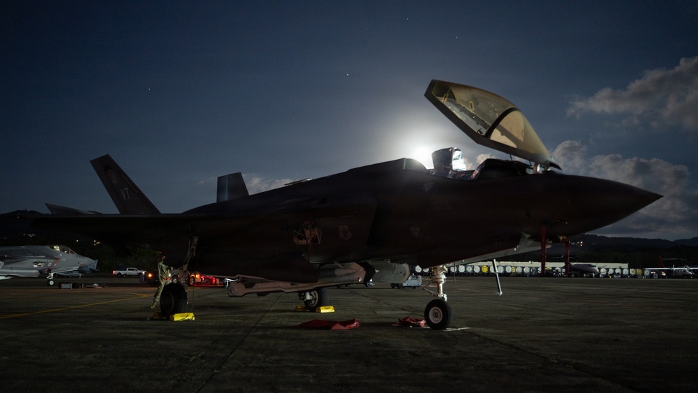 U.S. military aircraft return following actions in Venezuela