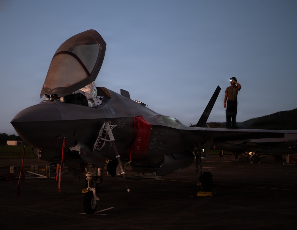 U.S. military aircraft return following actions in Venezuela