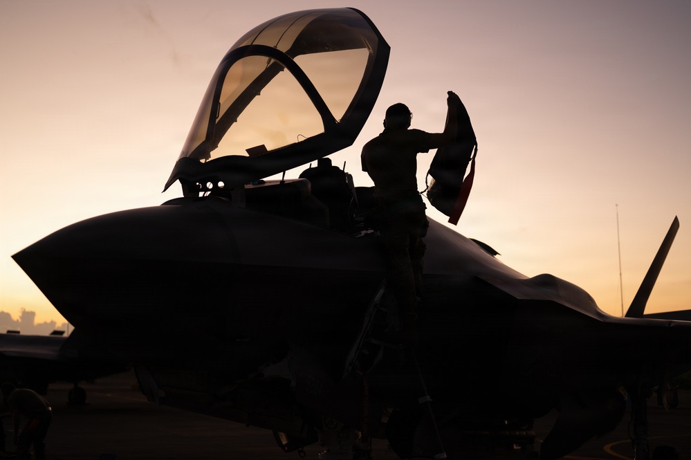 U.S. military aircraft return following actions in Venezuela