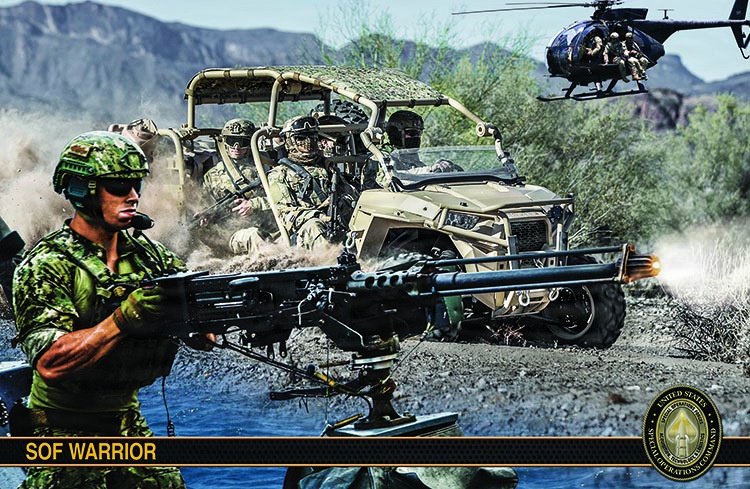 Program Executive Office - SOF Warrior, photographic representation.
