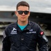 F-22 Raptor Aerial Demonstration Team performs at Air Show London Skydrive 2025
