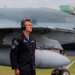 F-22 Raptor Aerial Demonstration Team performs at Air Show London Skydrive 2025