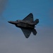 F-22 Raptor Aerial Demonstration Team performs at Air Show London Skydrive 2025
