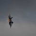 F-22 Raptor Aerial Demonstration Team performs at Air Show London Skydrive 2025
