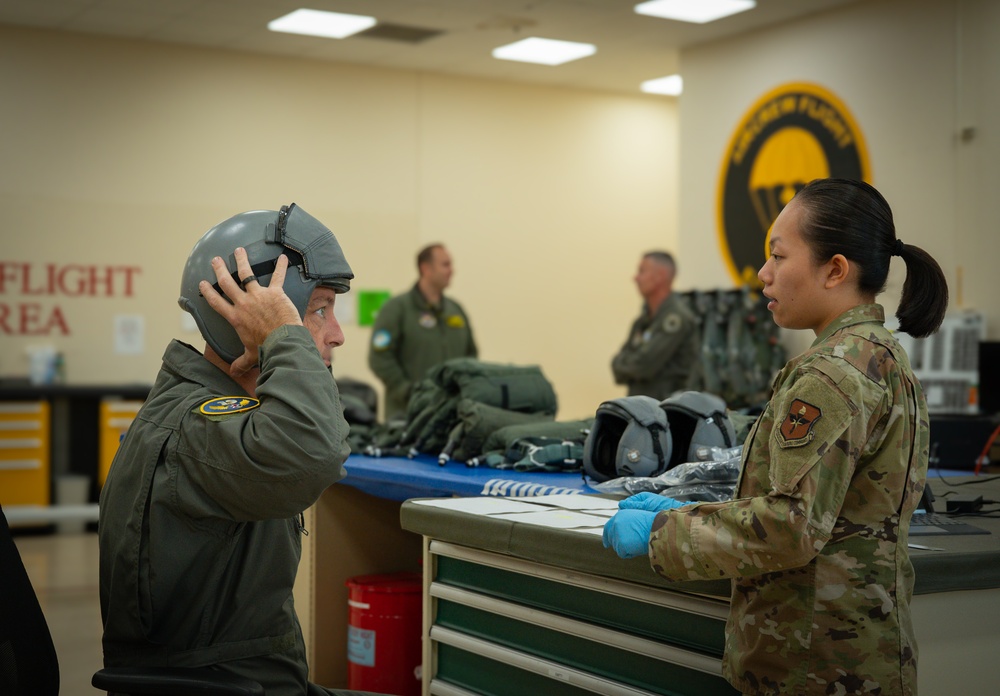19th Air Force Visits Holloman