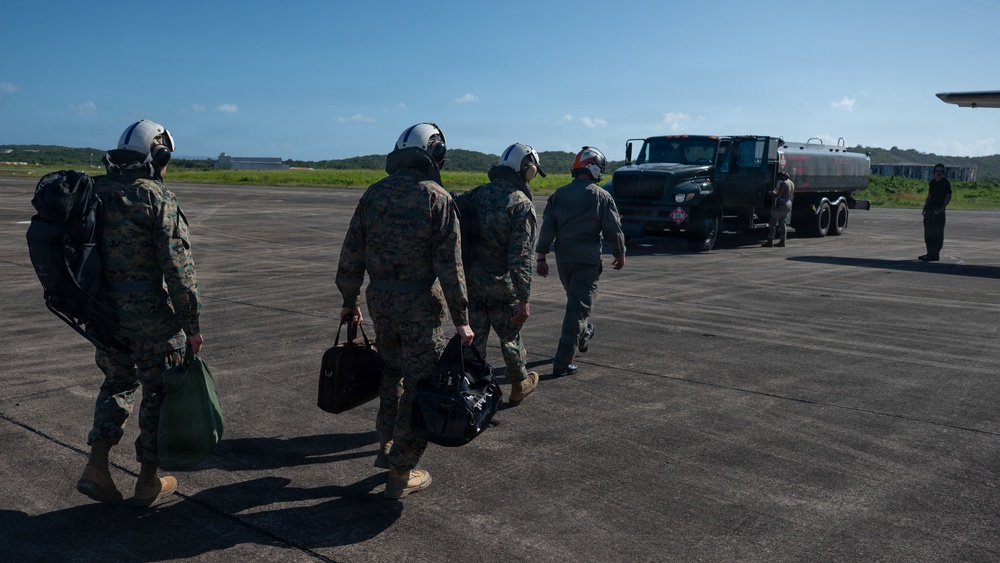 The commanding general of II Marine Expeditionary Force visits Puerto Rico