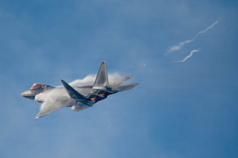 DVIDS - Images - F-22 Raptor Aerial Demonstration Team performs at ...