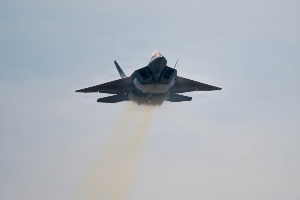 DVIDS - Images - F-22 Raptor Aerial Demonstration Team performs at ...