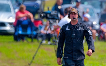 F-22 Raptor Aerial Demonstration Team performs at Wings of Pride Airshow 2025