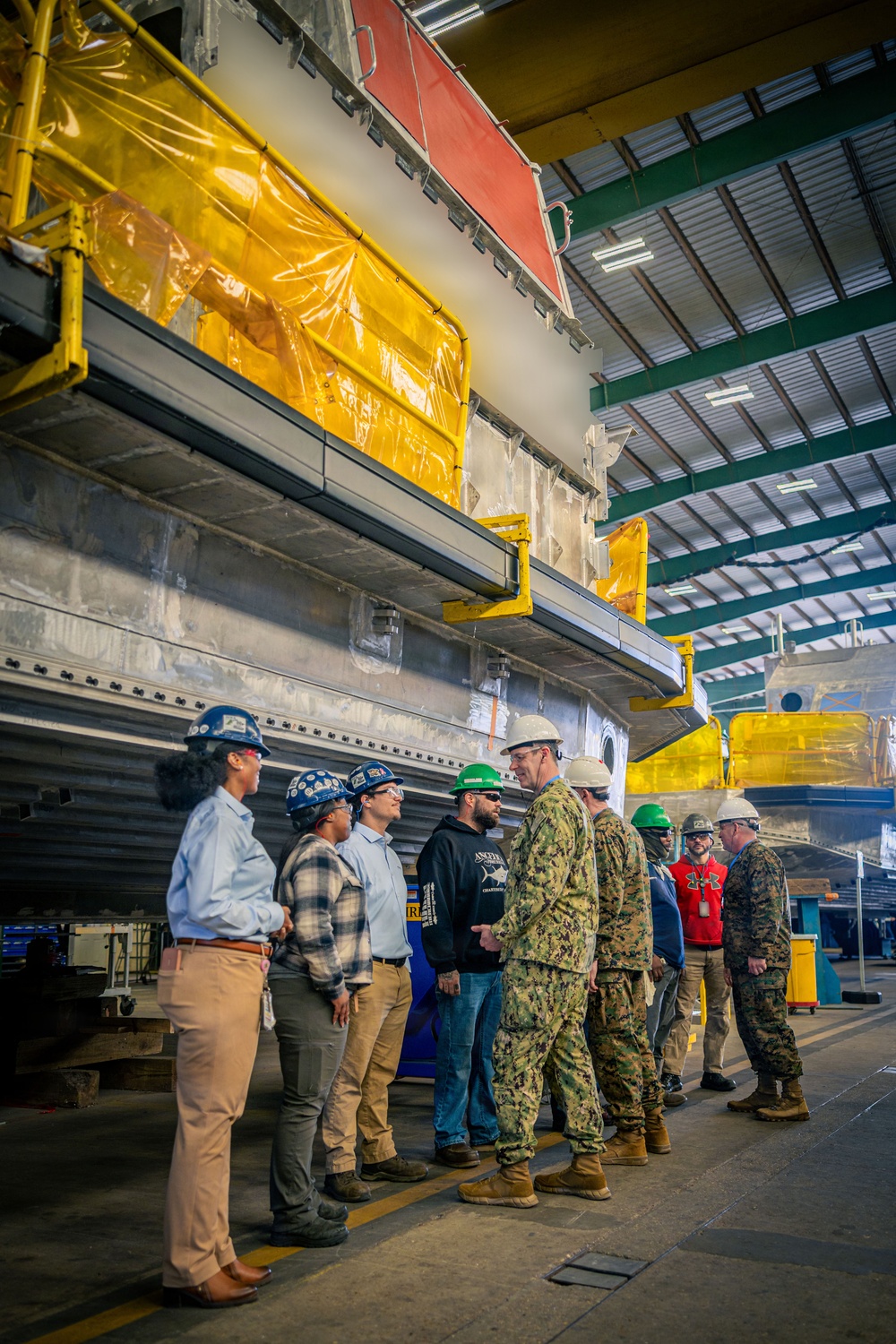U.S. Marines and Sailors Visit Textron System Facilities