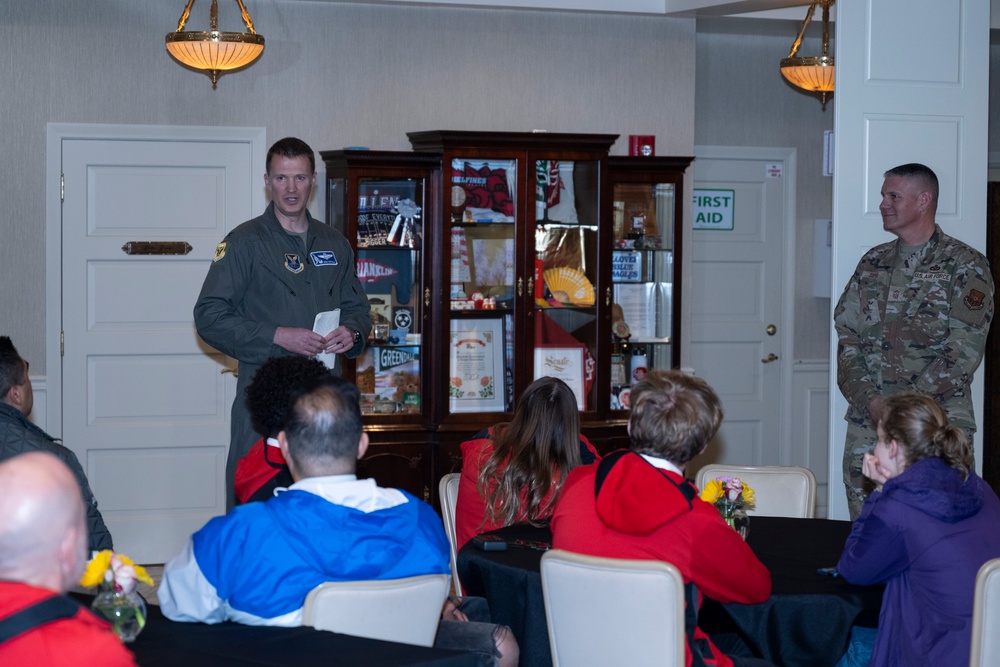 Student ambassadors speaking engagement