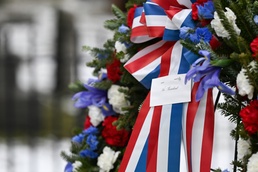 New York Air Guard's 107th Attack Wing helps commemorate 13th U.S. President's birthday