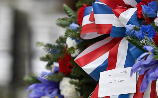 New York Air Guard's 107th Attack Wing helps commemorate 13th U.S. President's birthday