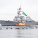 USS Fitzgerald Returns to Naval Base San Diego