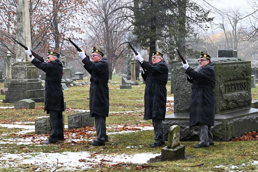 New York Air Guard's 107th Attack Wing helps commemorate 13th U.S. President's birthday