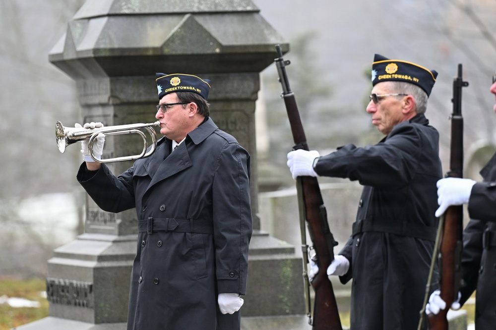 New York Air Guard's 107th Attack Wing helps commemorate 13th U.S. President's birthday