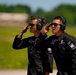 F-22 Raptor Aerial Demonstration Team performs at the Airpower Over Hampton Roads Airshow 2025