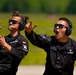 F-22 Raptor Aerial Demonstration Team performs at the Airpower Over Hampton Roads Airshow 2025