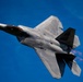 F-22 Raptor Aerial Demonstration Team performs at the Airpower Over Hampton Roads Airshow 2025