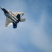F-22 Raptor Aerial Demonstration Team performs at the Airpower Over Hampton Roads Airshow 2025