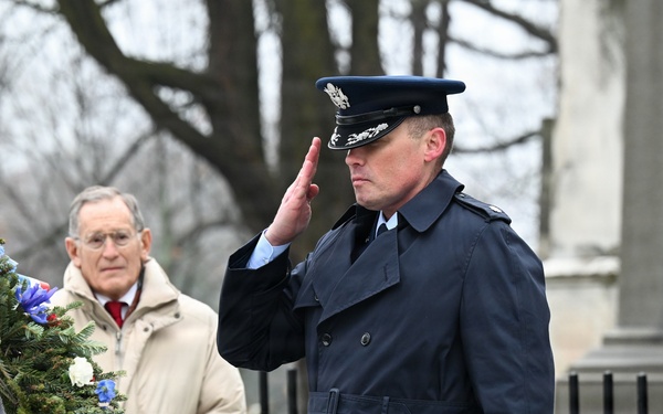 New York Air Guard's 107th Attack Wing helps commemorate 13th U.S. President's birthday