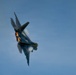 F-22 Raptor Aerial Demonstration Team performs at the Airpower Over Hampton Roads Airshow 2025