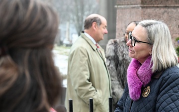 New York Air Guard's 107th Attack Wing helps commemorate 13th U.S. President's birthday